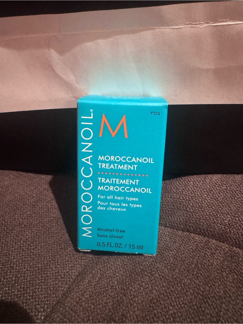 Moroccanoil Treatment Hair Oil - Turquoise with Orange Logo
